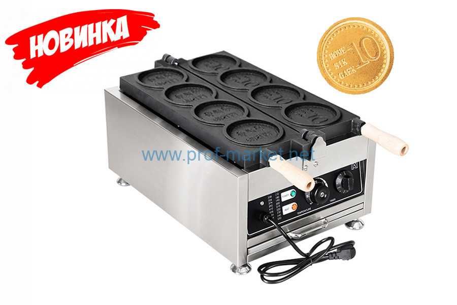 Вафельница "сырные монетки" AKTM-4C
