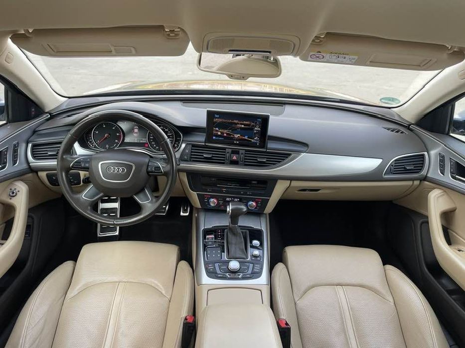 Audi A6 S line/2.0 D/190 Cp/Euro 6/ Int A8/ Răcire / Line assist / camere 360