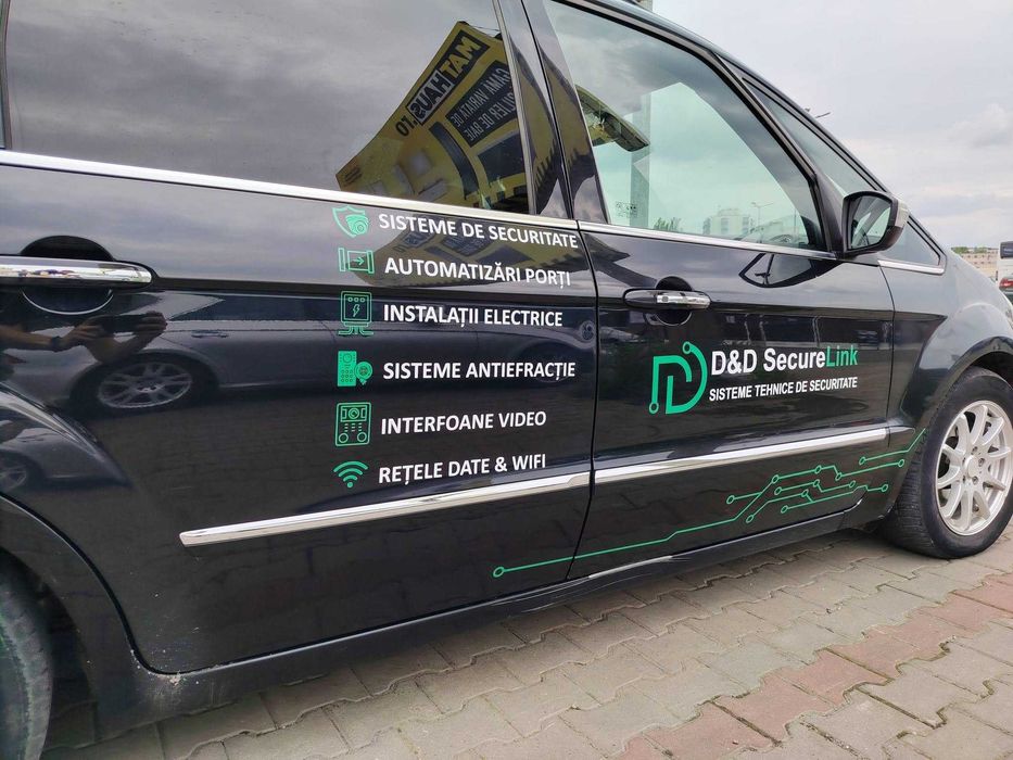 Servicii inscriptionari auto / Colante auto / Reclama pe masina / Autocolante personalizate / Stickere auto