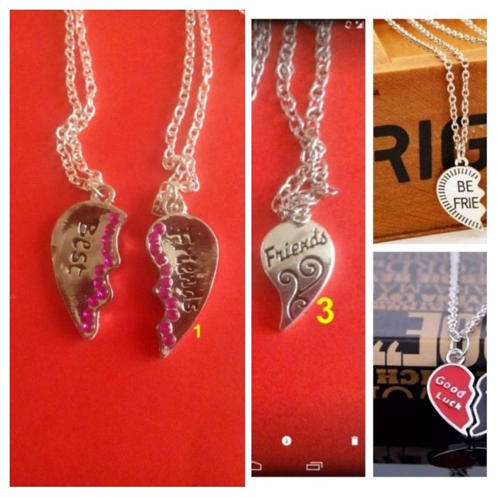 Колие Най-добри ПРИЯТЕЛКИ 2 , 3, 4 части и Свети Валентин