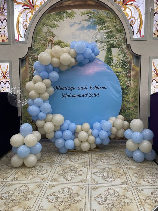 Оформление шарами