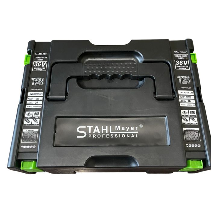 Акумулаторен безчетков перфоратор с 2 патронника 36v 10.0A STAHLMAYER