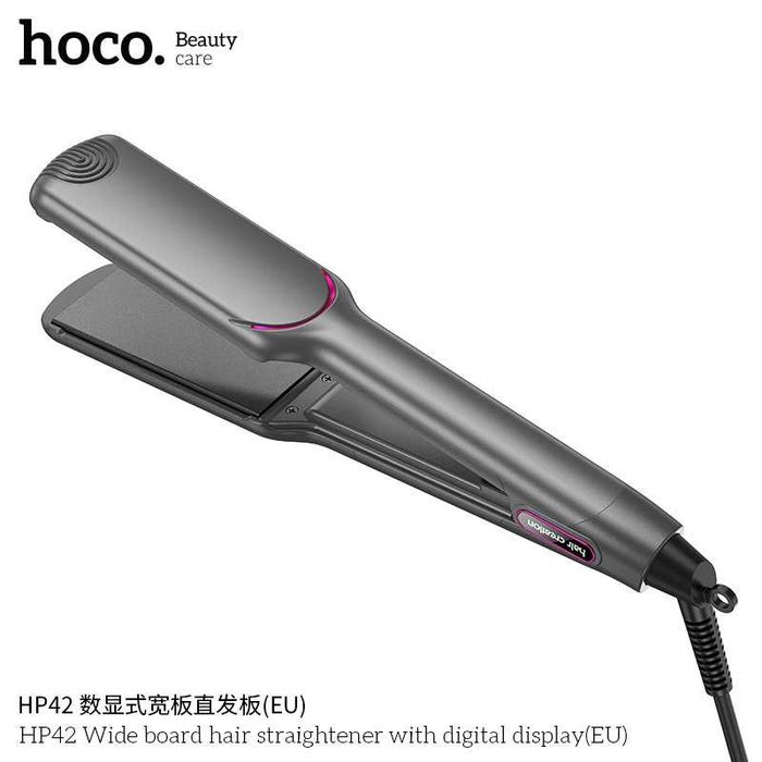 Hoco HP42 Выпрямитель для Волос с Широкой Доской и дисплеем EN Dyson