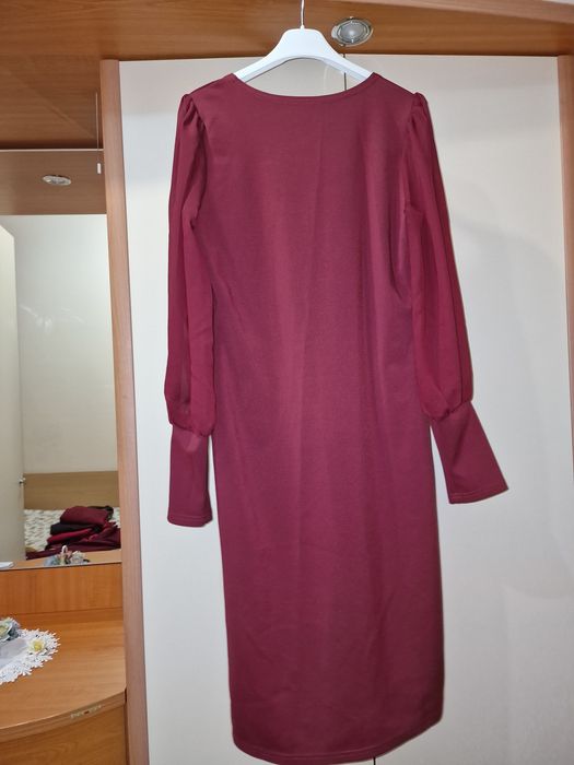 Празнична Рокля бордо