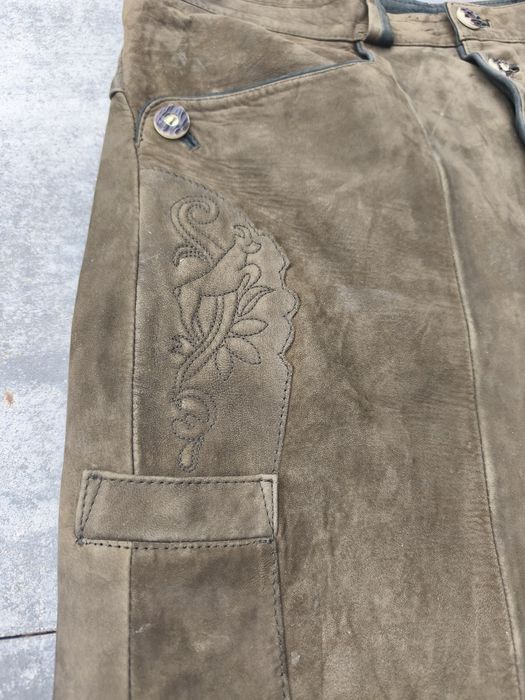 Pantaloni traditionali piele Landhaus