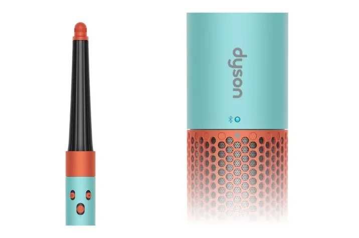 Dyson HS08 Airwrap id™ многофункционална маша, Bluetooth® връзка, 3 настройки на скоростта, 3 настройки на температурата, Ceramic Patina-Topaz