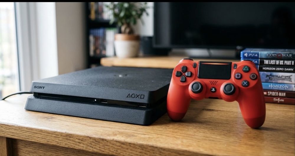 Ps4 с джойстик. 500 gb