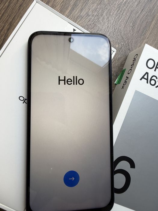 Oppo A6x Balck purple 4GB/128 GB