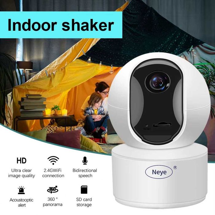 Neye 8MP 4K S5 WiFi Smart Camera Home Indoor 1080P HD Camera AI Automatic Tracking 360 ° Pan Tilt IP Camera Security Camera