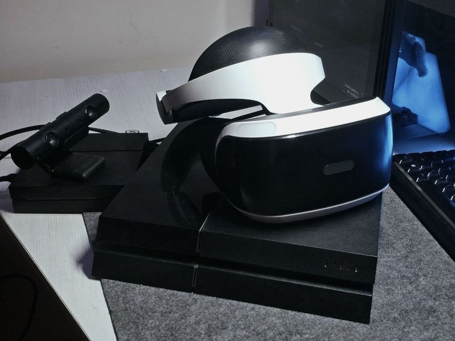 PlayStation 4 FAT прошитая VR очки
