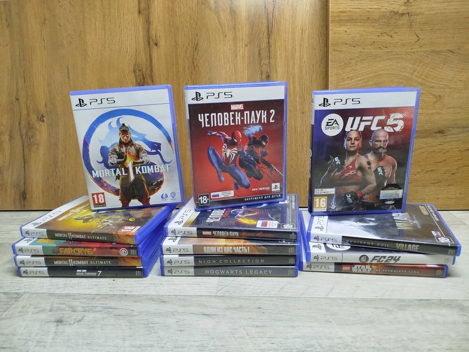 Человек паук 2 PS5 Spider Man 2 MK1 Ufc5