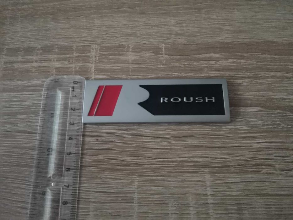 Ford Roush метална сребриста емблема