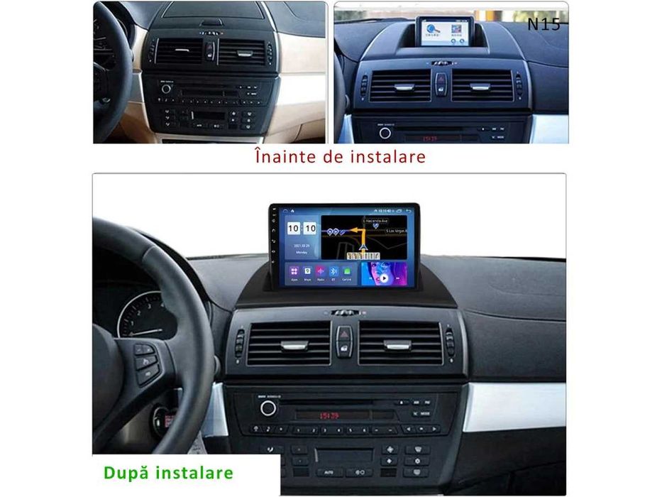 Multimedia 9 inch pentru BMW X3 Navigație GPS Android 10