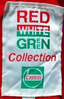 Зелено яке от колекцията Castrol Racing,