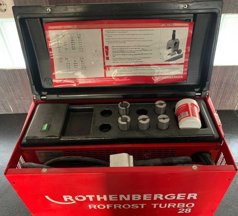 Aparat înghețat țevi Rothenberger Rofrost turbo 28