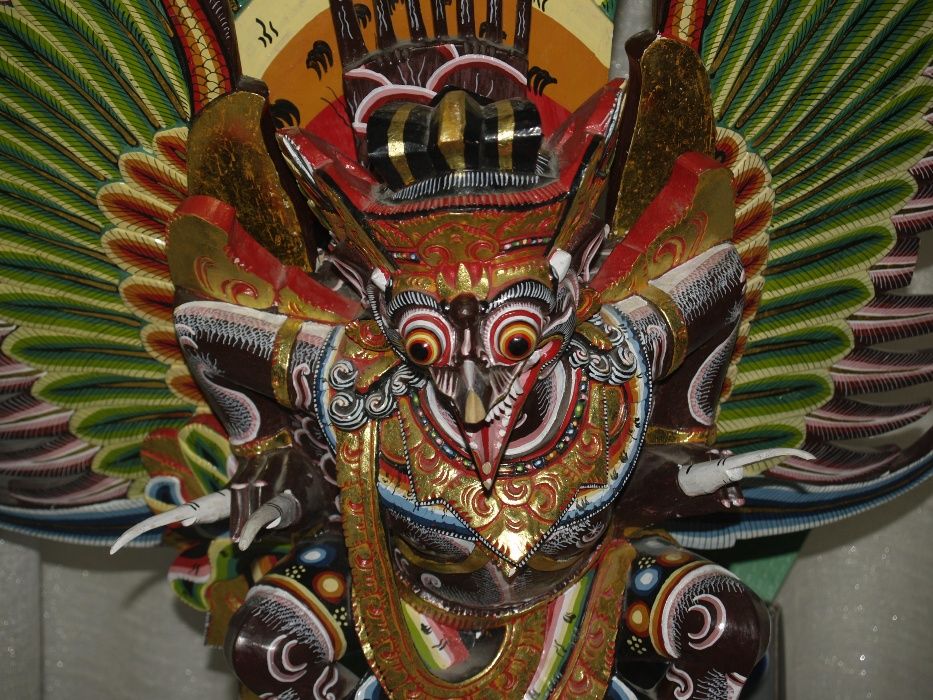 Vultur lemn - Garuda - operă de artă