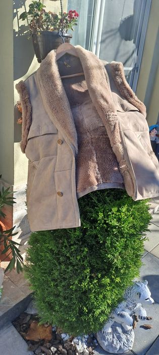 Vestă din blană naturală de oaie