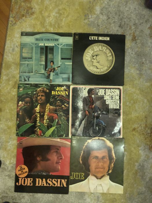 Колекция Joe Dassin грамофонни плочи 25 LP-та