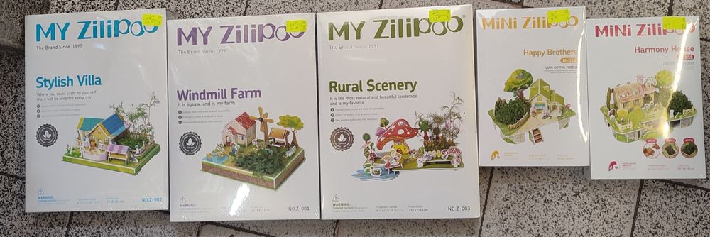 3D пъзели с разсад