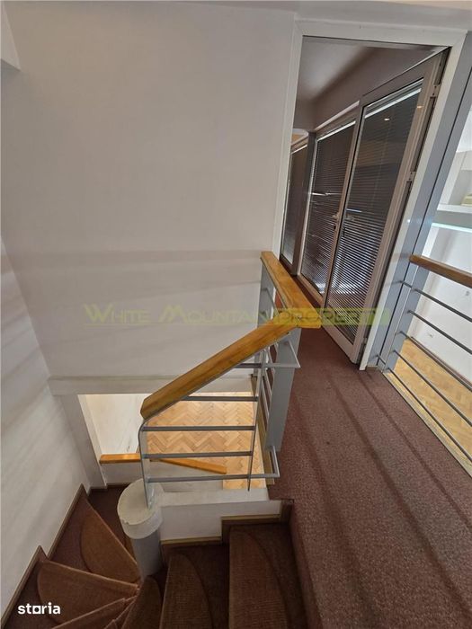 Birou boutique pe doua niveluri cu loft din sticla - Sala Palatului
