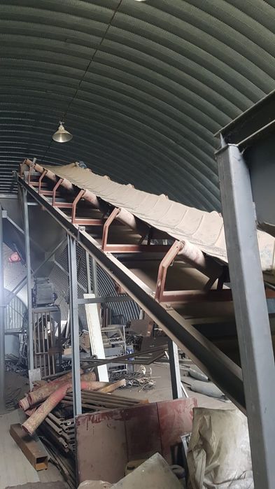 Конвейер ленточный. Бункера.