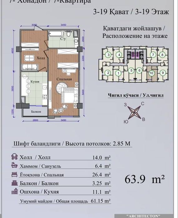 Жк “Chigil Residence” 2/12/19