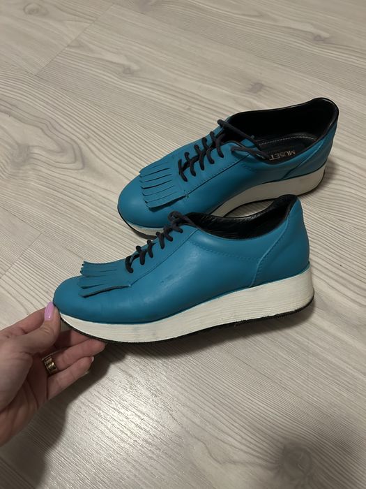 Pantofi musette 36 piele naturală mocasini