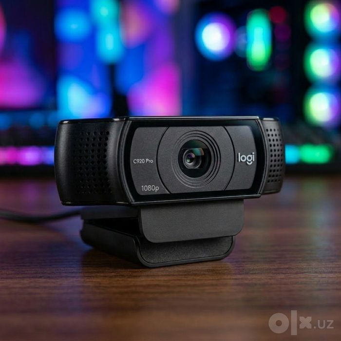 Logitech C920 Pro HD 1080p veb-kamera (a'lo holatda)