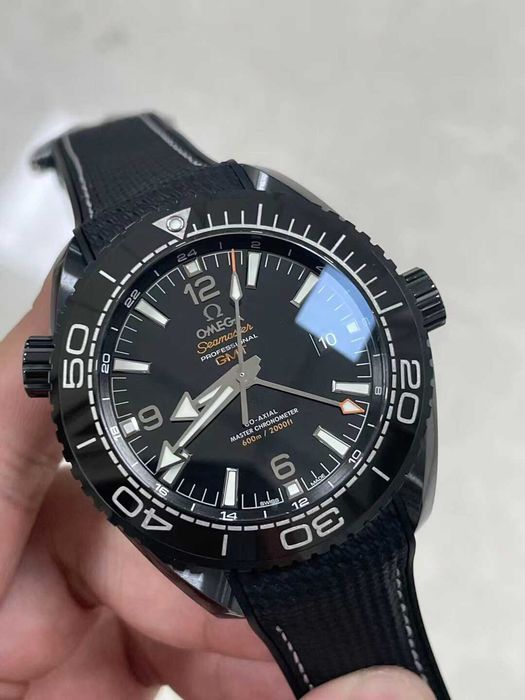 omeg seamaster gmt deep black