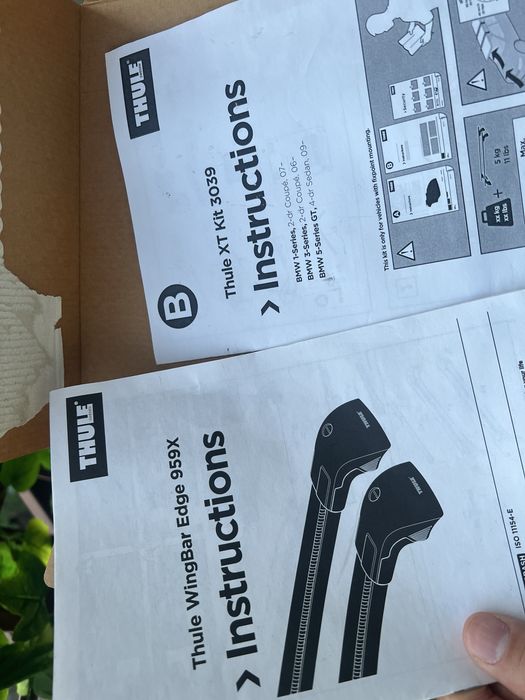 Bare transversale thule WingBar Edge 959X