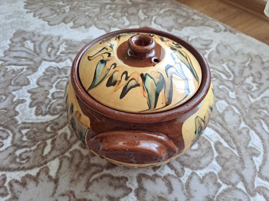 продавам глинен гювеч, 3 литра