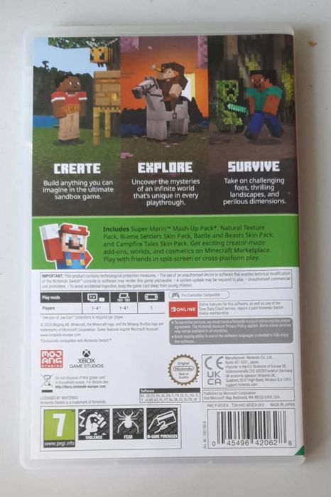 Minecraft Nintendo Super Mario Mash up pack