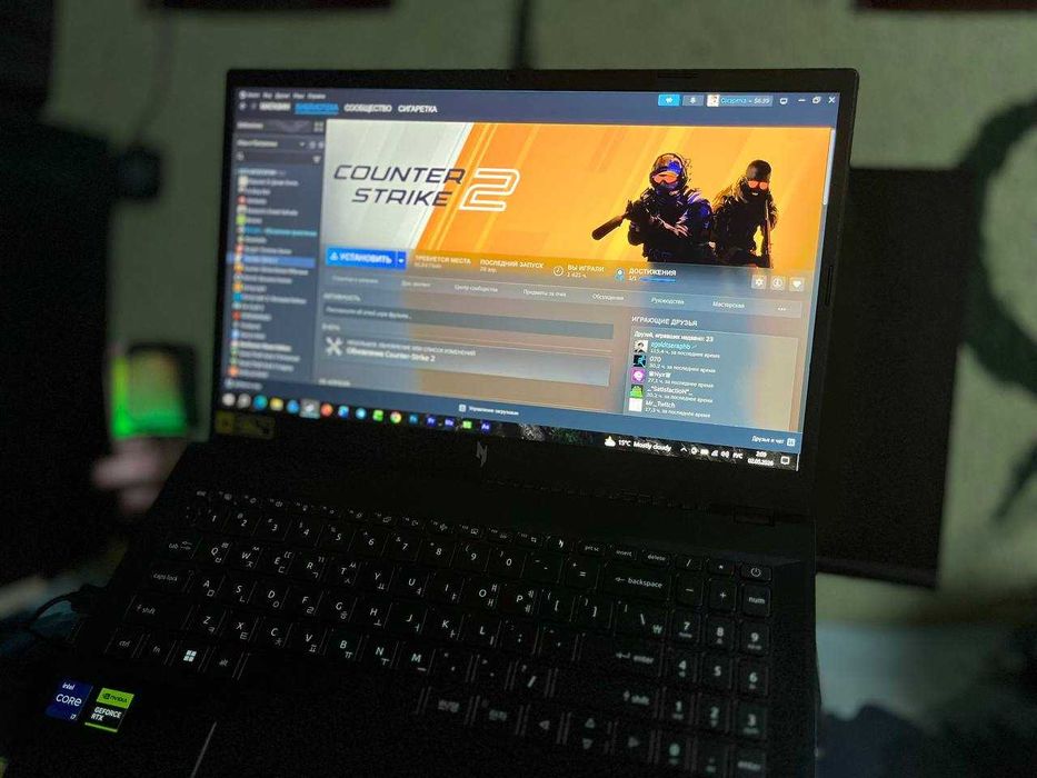 Игровой ноутбук RTX 4050 (6GB) / i7-13620H / 32GB / 180Hz- почти новый