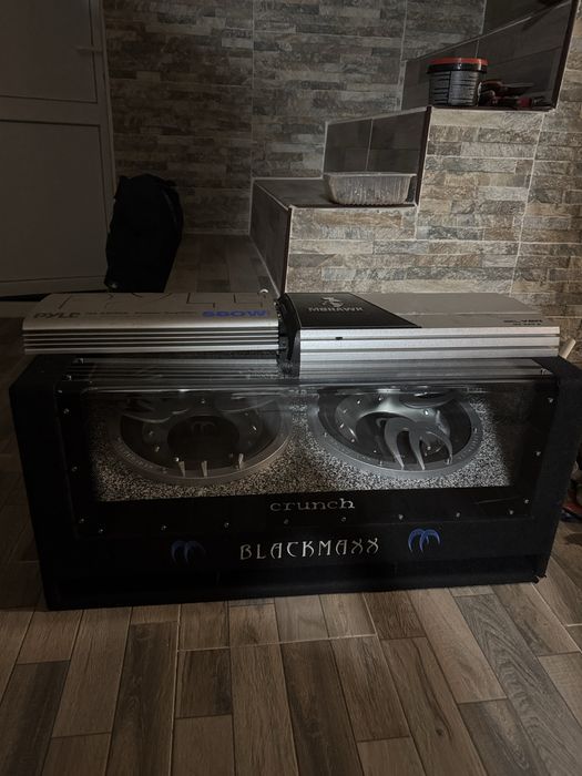 Vand subwoofer si statie 800w rms