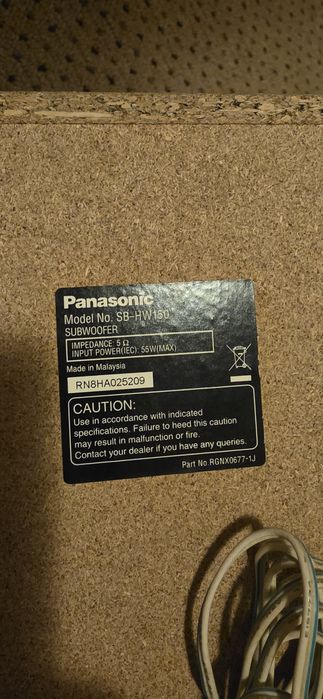 Panasonic sistem 5+1
