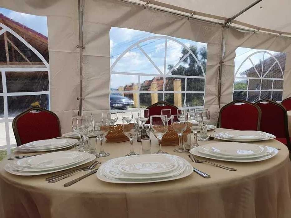 Corturi pentru evenimente marimi  de la  3x2-10x26m ab