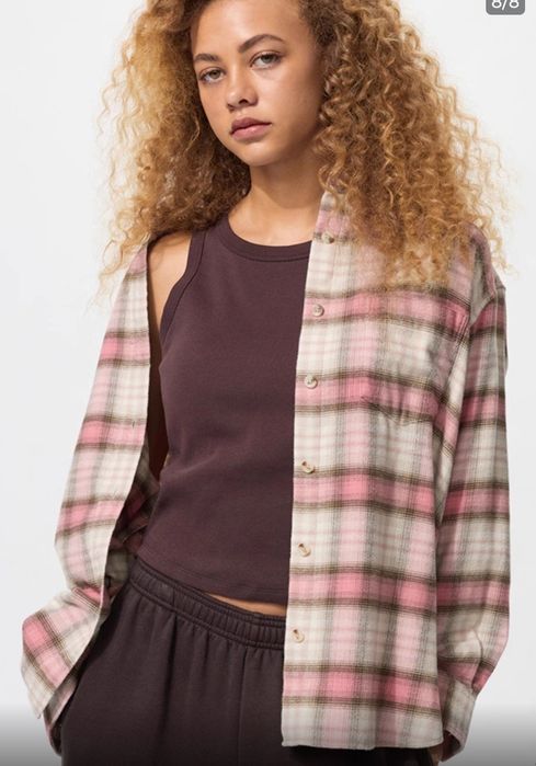 Рубашка фланелевая Uniqlo р-р М