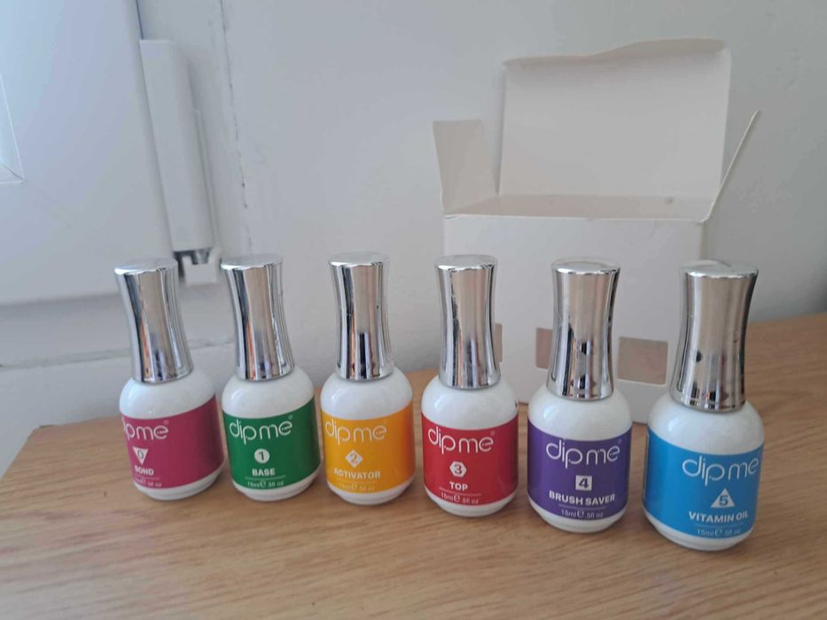 Комплект с 6 течности за гел в домашни условия