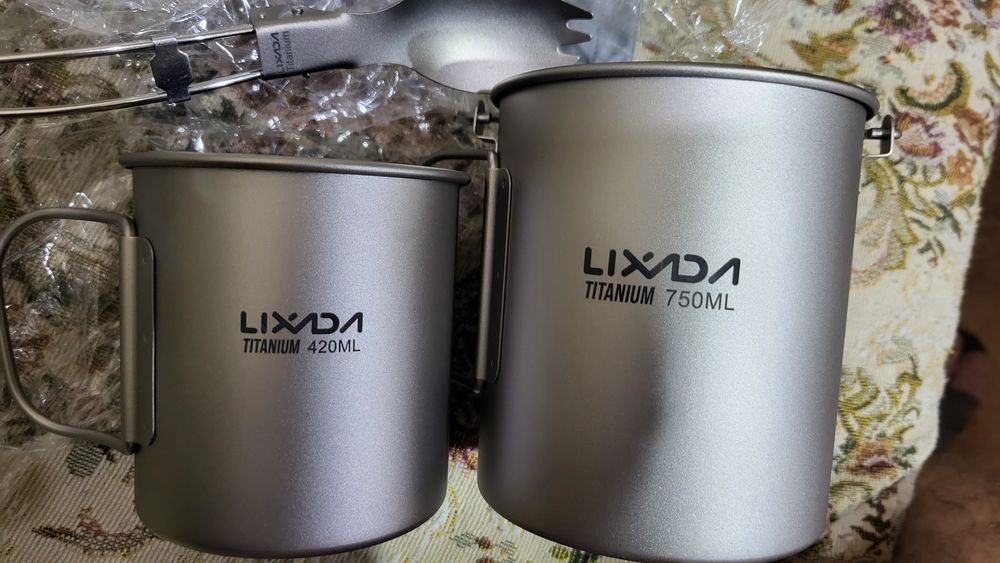 Кружка титановая