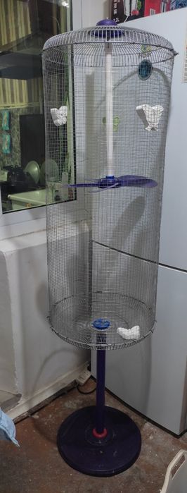 Клетка для Попугаев КРУГЛЫЙ