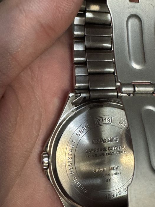 часы casio MTS-100