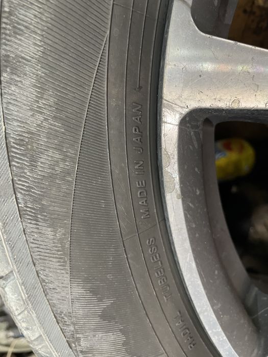 Резина с дисками тайота 17