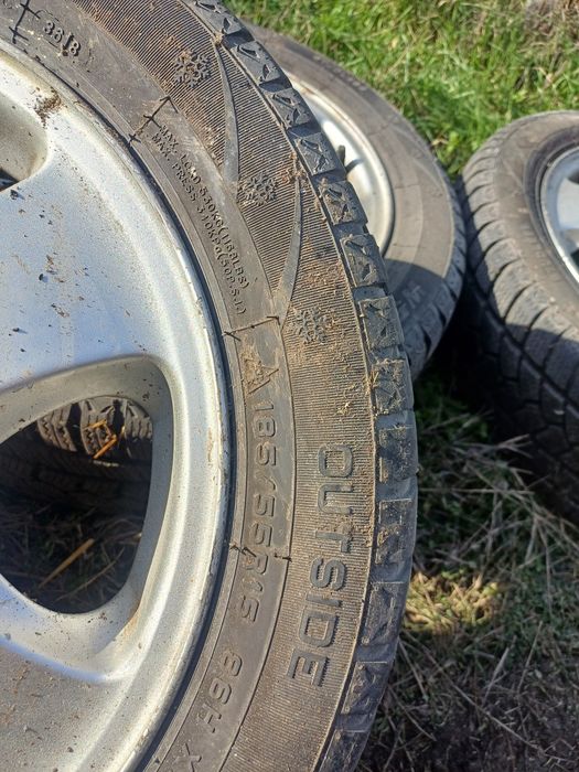 Продавам джанти с зимни гуми