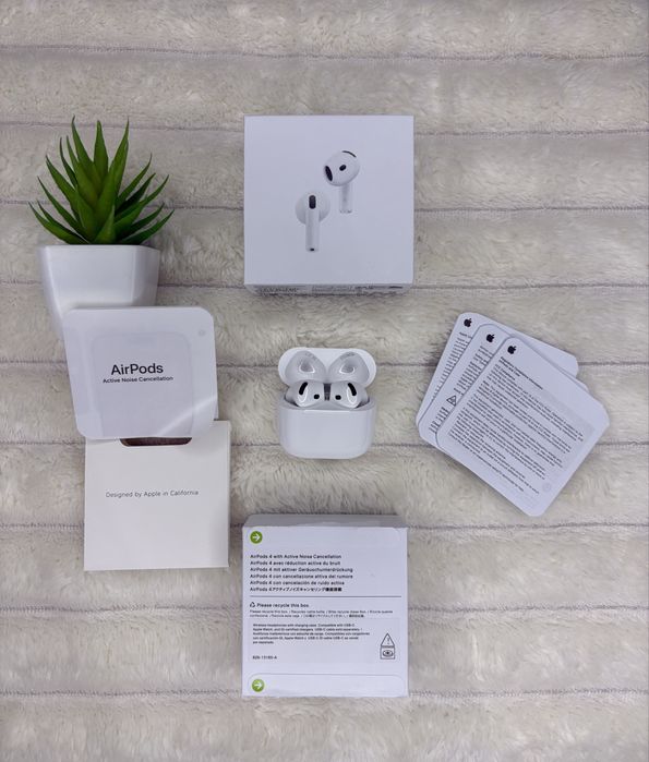 Căști Apple Airpods 4 cu ANC – NOI, sigilate, sunet premium