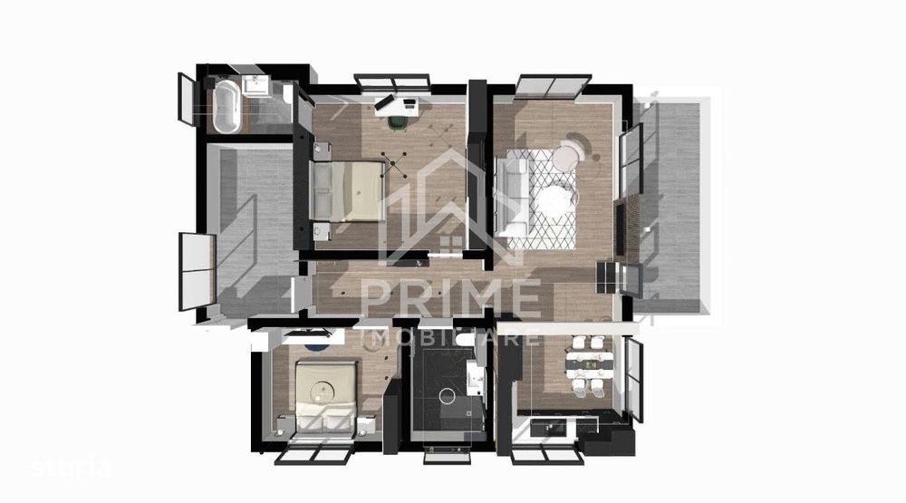 Apartament 3 Camere | 95 Mp | Bloc Nou | Sebes - Zona Exclusivista
