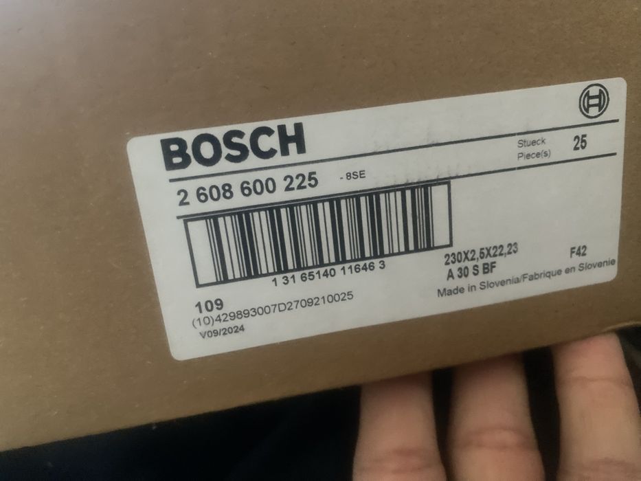 Диск для болгарки для метала