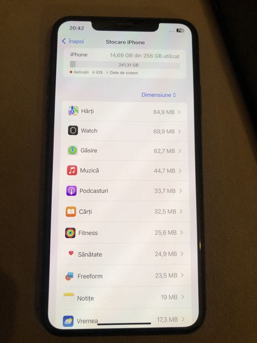 iPhone 11 Pro Max 256GB culoare green impecabil