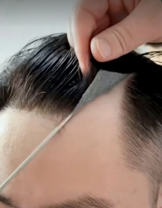 Мъжки тупета от естествена коса