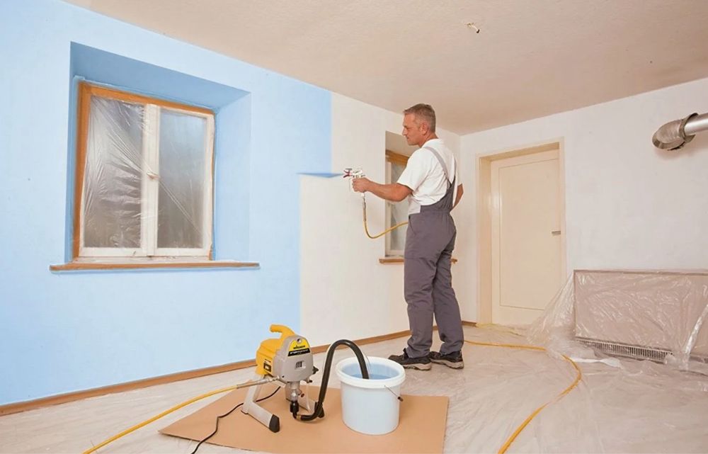 Малярные работы, покраска стен, отделка