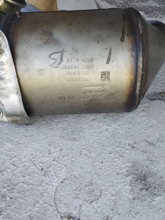 Турбина и катализатор 1.3 cdti